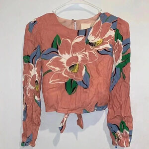 Capulet Pink Floral Top